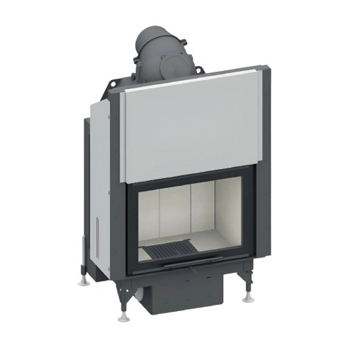 Inserto a legna SCHMID Lina 67 h evo 9 kW porte coulissante