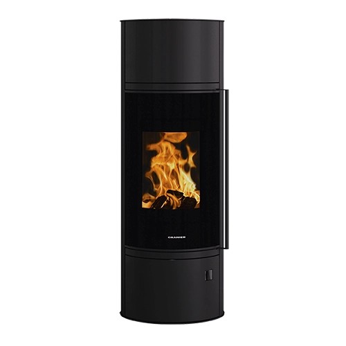 Stufa a legna Oranier Arena W+ 2.0 pureBLACK 7 kW