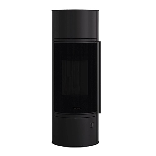 Stufa a legna Oranier Arena W+ 2.0 pureBLACK 7 kW
