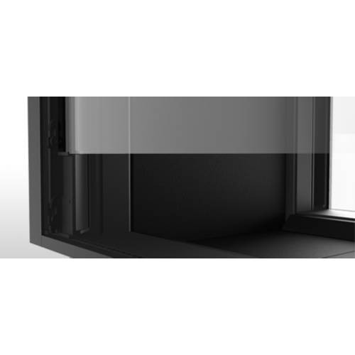 Inserto a legna SCHMID Lina GT 7363 h Kristall+ porte coulissante 6 kW