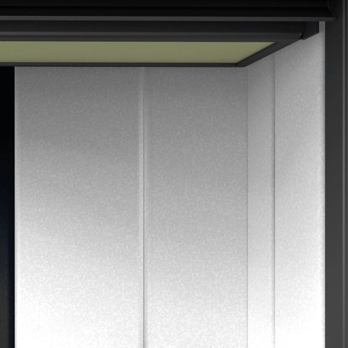 Inserto a legna SCHMID Ekko L 55(34) h – 7 kW avec vitre angulaire