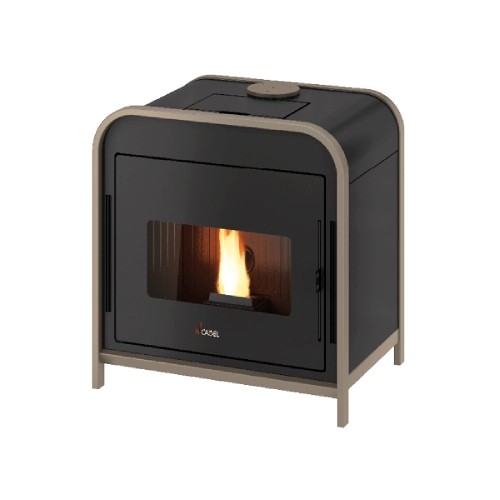 Stufa a pellet Cadel Frame 9 Up-Twin 9,3 kW