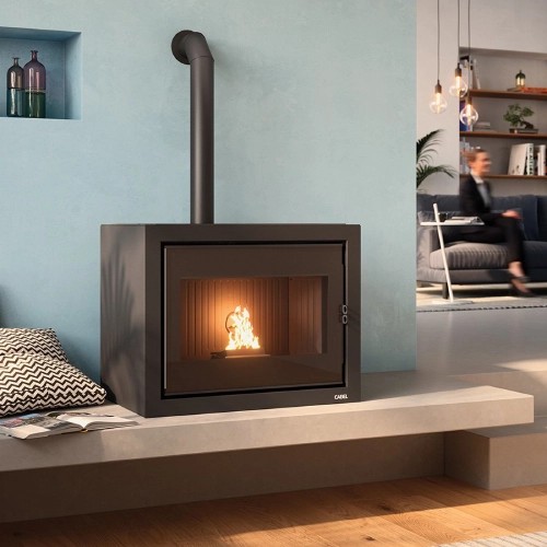 Stufa a pellet Cadel Quasimodo 9 Box Up-Twin 9,3 kW