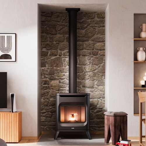 Stufa a pellet Cadel Hublot 6 Up-Twin 6 kW