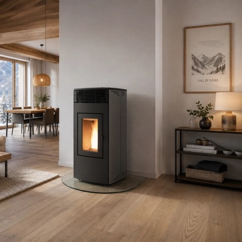Stufa a pellet RED Loto Hydro 16 S2 16,1 kW