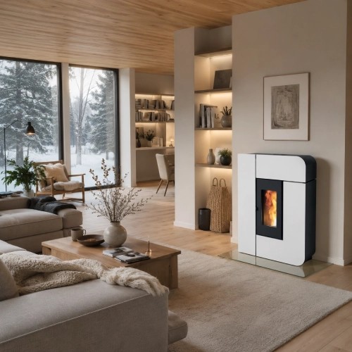 Stufa a pellet MCZ RAAM Comfort Air 8 S2 7,8 kW