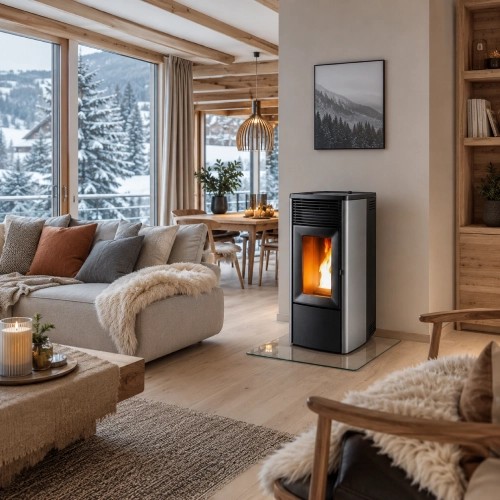 Stufa a pellet MCZ EGO Air 8 XUP! M3 8,1 kW