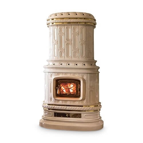 Stufa a legna Sergio Leoni Viennese L/A 14,6 kW accumulateur de chaleur