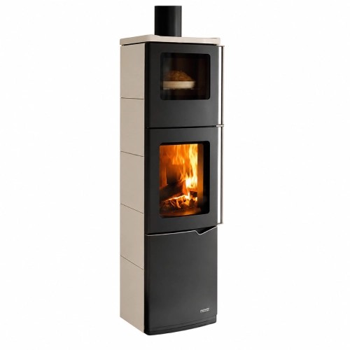 Stufa a legna PALAZZETTI Eva S 7 kW avec four
