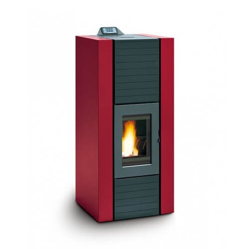 Stufa a pellet Palazzetti Ecofire Martina Idro Lux 10kW hydro