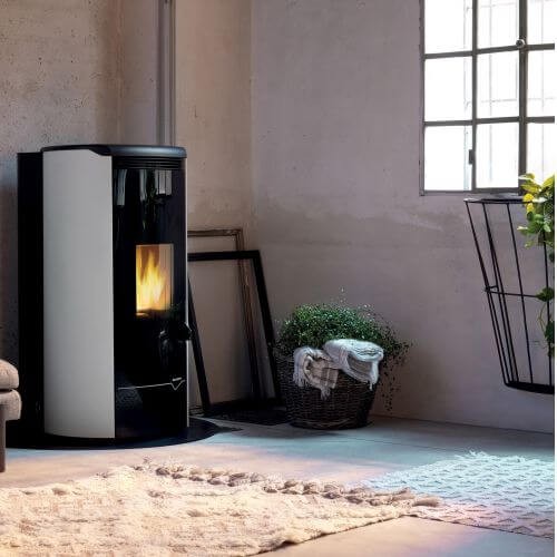 Stufa a pellet Palazzetti Ecofire Jackie Idro 20 N 19kW