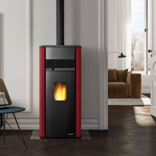 Stufa a pellet Palazzetti Ecofire Aurora US 12 kW