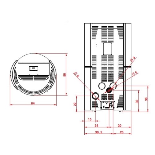 Stufa a pellet Palazzetti Ecofire Lilibet Pro 2 | 9 kW