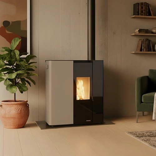 Stufa a pellet Palazzetti Ecofire Scarlet Lux TC US 9 kW