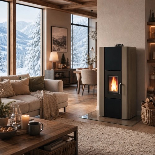 Stufa a pellet Royal Idro 270 | 26,7 kW hydro
