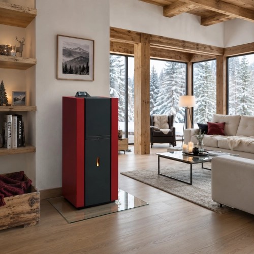 Stufa a pellet Royal Idro Wall 16 | 16 kW hydro