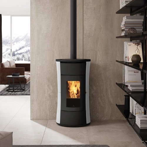 Stufa a pellet Edilkamin Cherie 11++ Evo Coax 11 kW