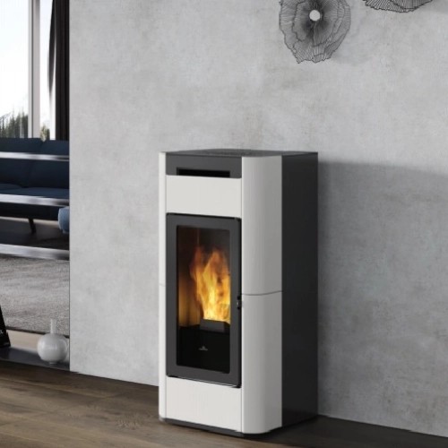 Stufa a pellet Hydro Edilkamin Tera H 30 Evo 29,3 kW Hydro