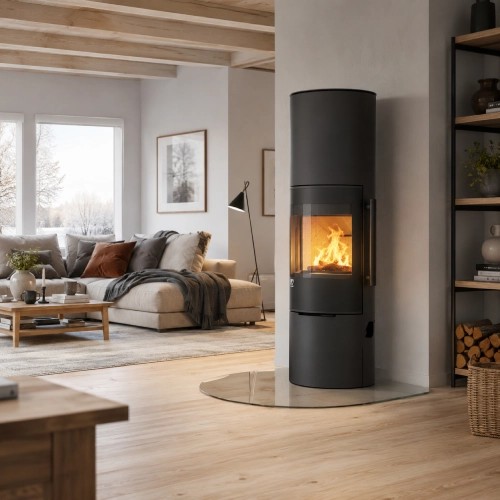 Stufa a legna Drooff Andalo 3 W L 10 kW Hydro