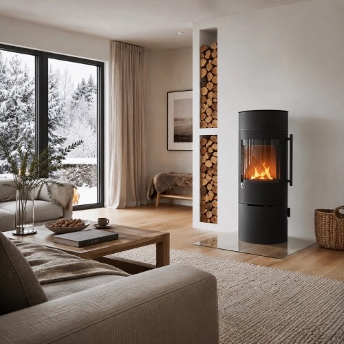 Stufa a legna Drooff Andalo 3 W M 10 kW Hydro