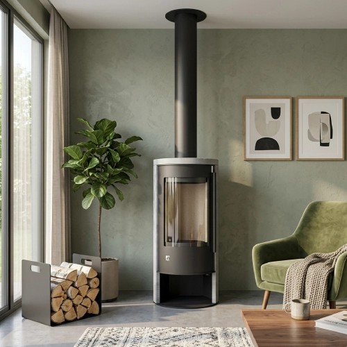 Stufa a legna Drooff Aprica 2 Trend 6 kW