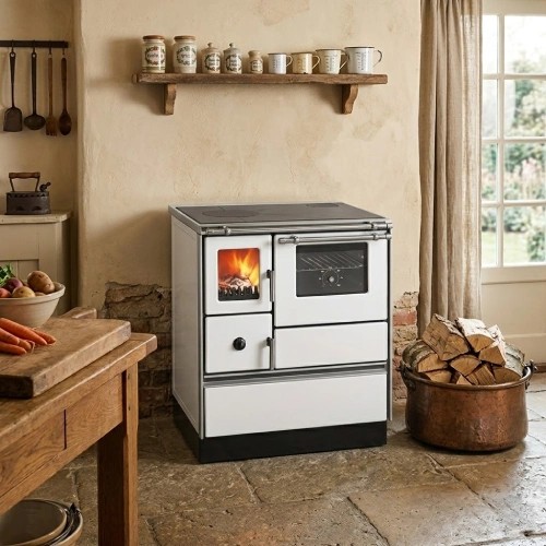 Cuisinière à bois Westminster Stufa à combustible solide K 76 F 70 | 7,6 kW