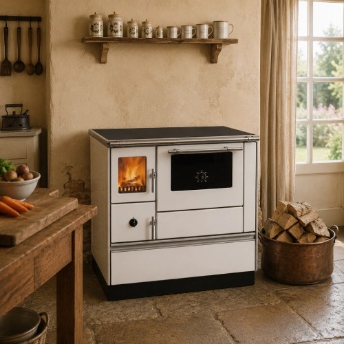 Cuisinière à bois Westminster Stufa à combustible solide K 176 F/A 90 | 5 kW