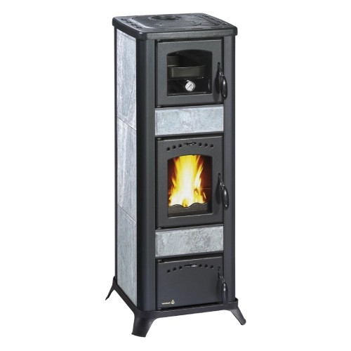 Stufa a legna Wamsler Romantik-B 7,5 kW avec compartiment de cuisson