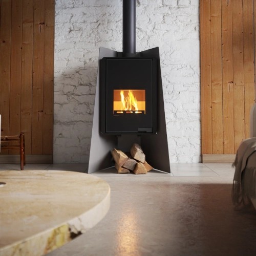 Stufa a legna HS Flamingo Deluxe Island 9,6 kW