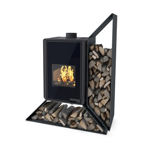 Stufa a legna HS Flamingo Deluxe Kampa 9,6 kW