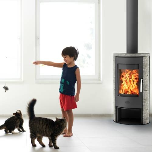Stufa a legna Fireplace Monte Carlo 5 kW