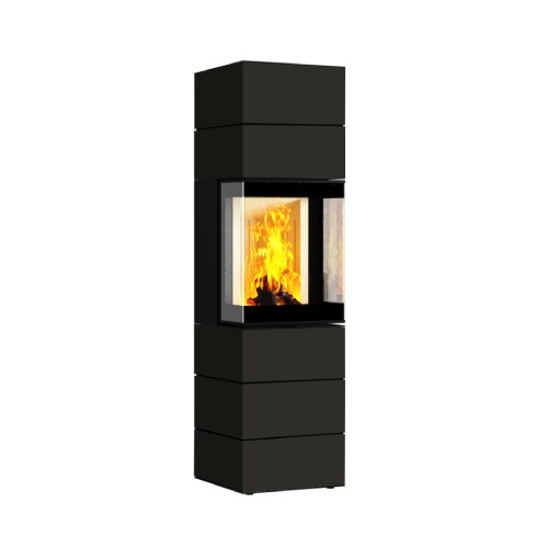 Stufa a legna Neocube S30 Black & White Edition 6 kW