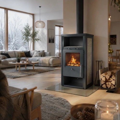 Stufa a legna Reuter Fayron 6 kW