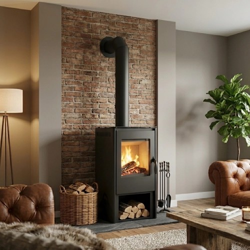 Stufa a legna Reuter Emberis 5,4 kW