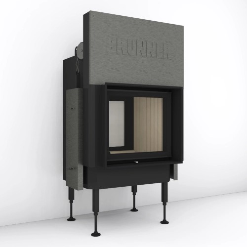 Inserto a legna Brunner BKH 5.0 Tunnel 42-50 | 8 kW porte coulissante/pivotante