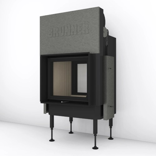 Inserto a legna Brunner BKH 5.0 Tunnel 42-50 | 8 kW porte coulissante/pivotante