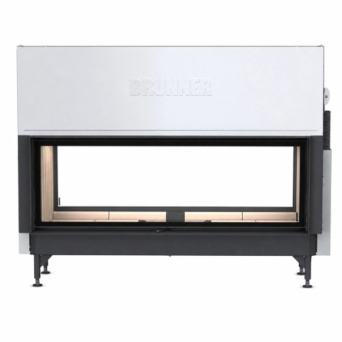 Inserto a legna Brunner BKH 5.0 Tunnel 50-162 porte coulissante/basculante 14,5 kW