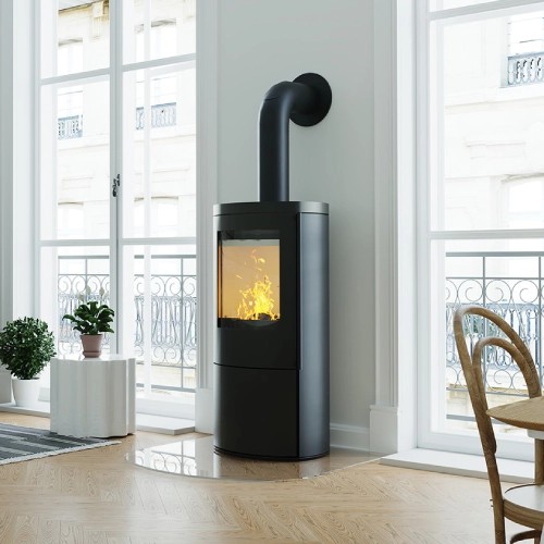 Stufa a legna Vaio IQ 33 Stahl 6,3 kW
