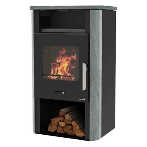 Stufa a legna Wamsler Cube 6 kW