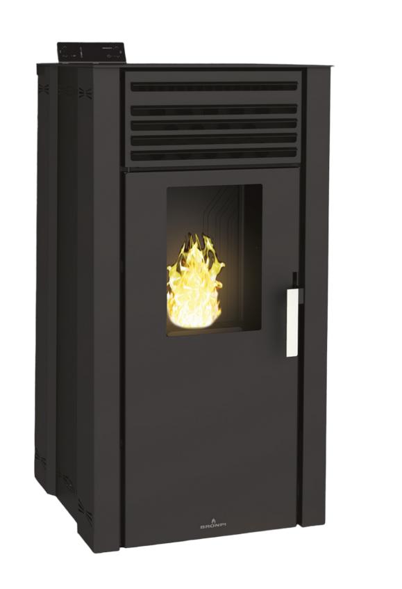 Stufa a pellet option canalisable - BRONPI Eva NC 14 kW