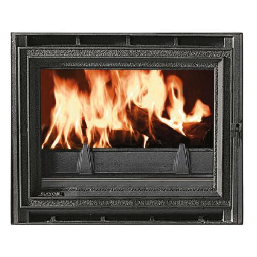 Inserto à bois option ventilé et canalisable - SUPRA Tertio 76 9.5 kW