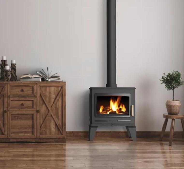 Stufa a legna raccordable en fonte - SUPRA Georges 6.7 kW