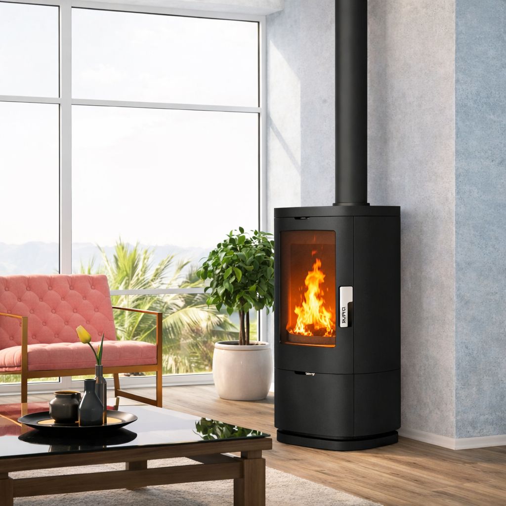 Stufa a legna en fonte -SUPRA Maonie 11.5 kW