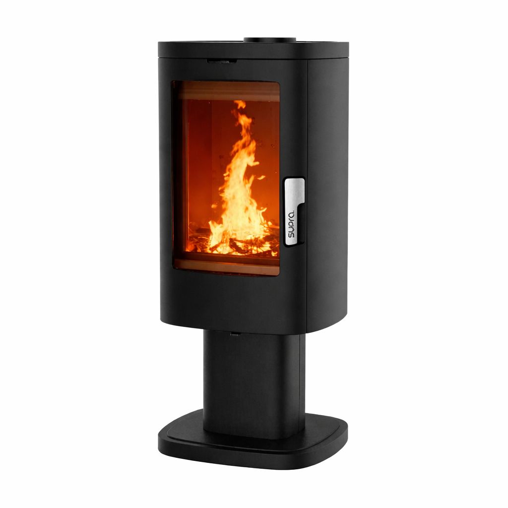 Stufa a legna en fonte -SUPRA Maonie sur pied 11.5 kW
