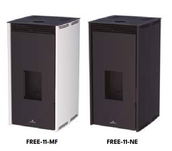 Stufa à granules sans électricité 10 kW - BRONPI Free 11