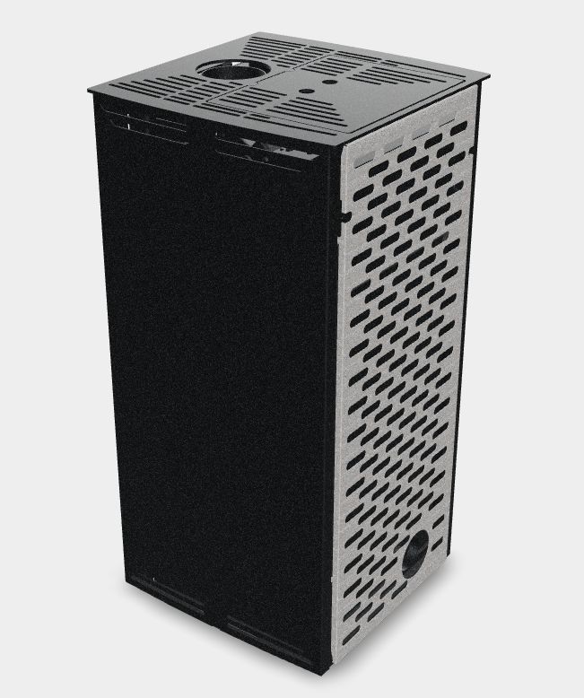 Stufa à granules sans électricité convection naturelle - BRONPI Free 6 kW