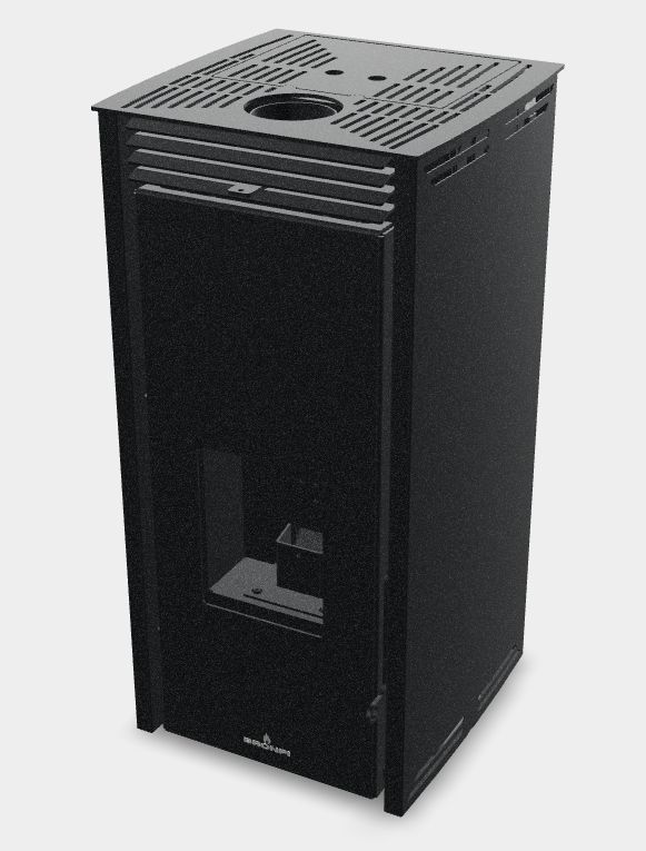 Stufa à granules sans électricité convection naturelle - BRONPI Free 6 kW