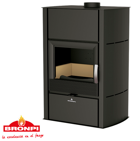 Stufa a legna bouilleur raccordable - BRONPI HydroNova Plus 15 kW