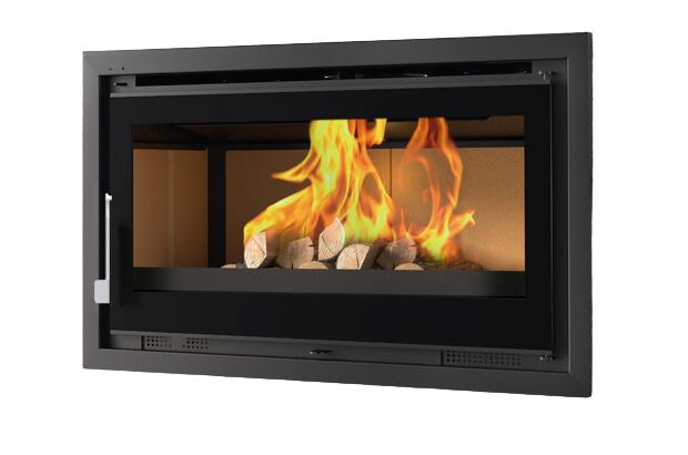 Inserto à bois ventilé canalisable - FIREMATIC Mora 13.3 kW