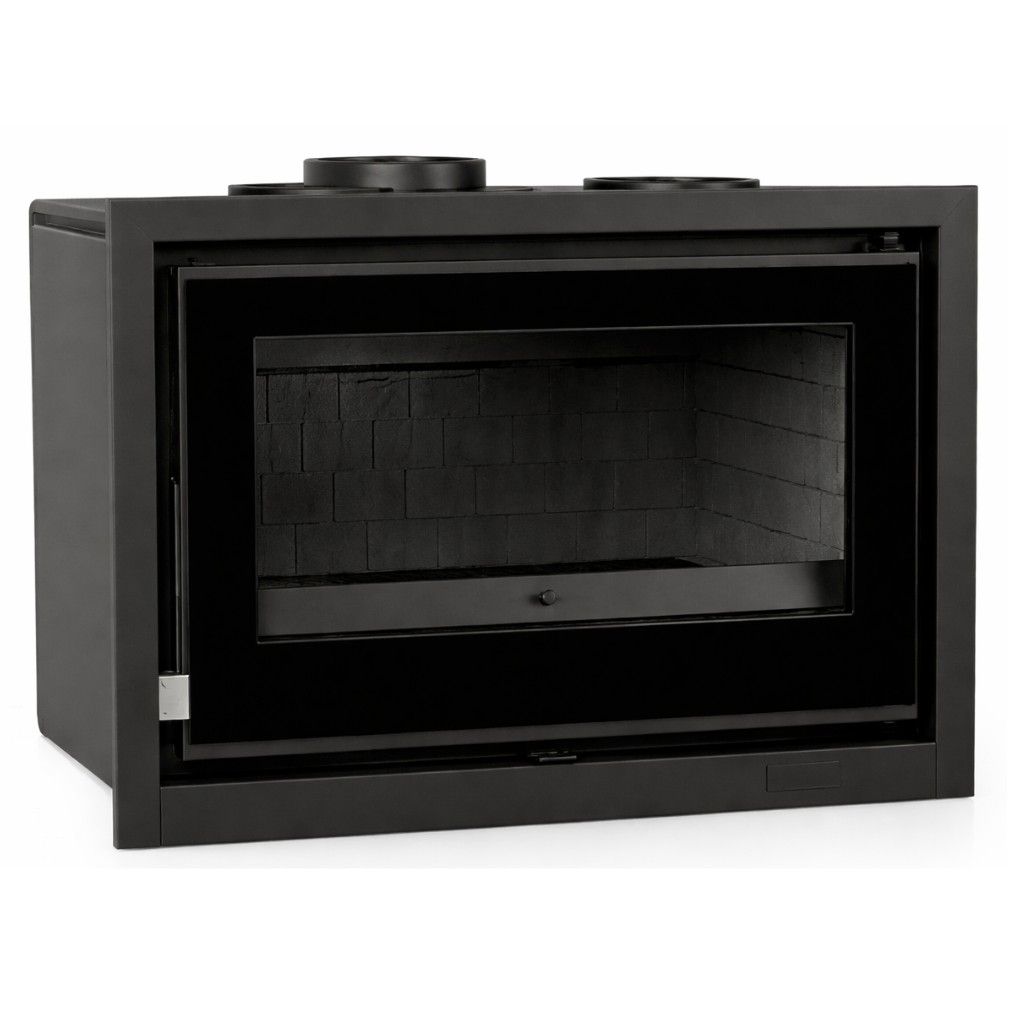 Inserto à bois ventilé - FIREMATIC Waco fonte sérigraphié 12.6 kW
